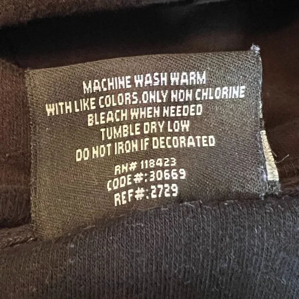 XNT California Republic Black Pullover Hoodie M - Picture 5 of 5